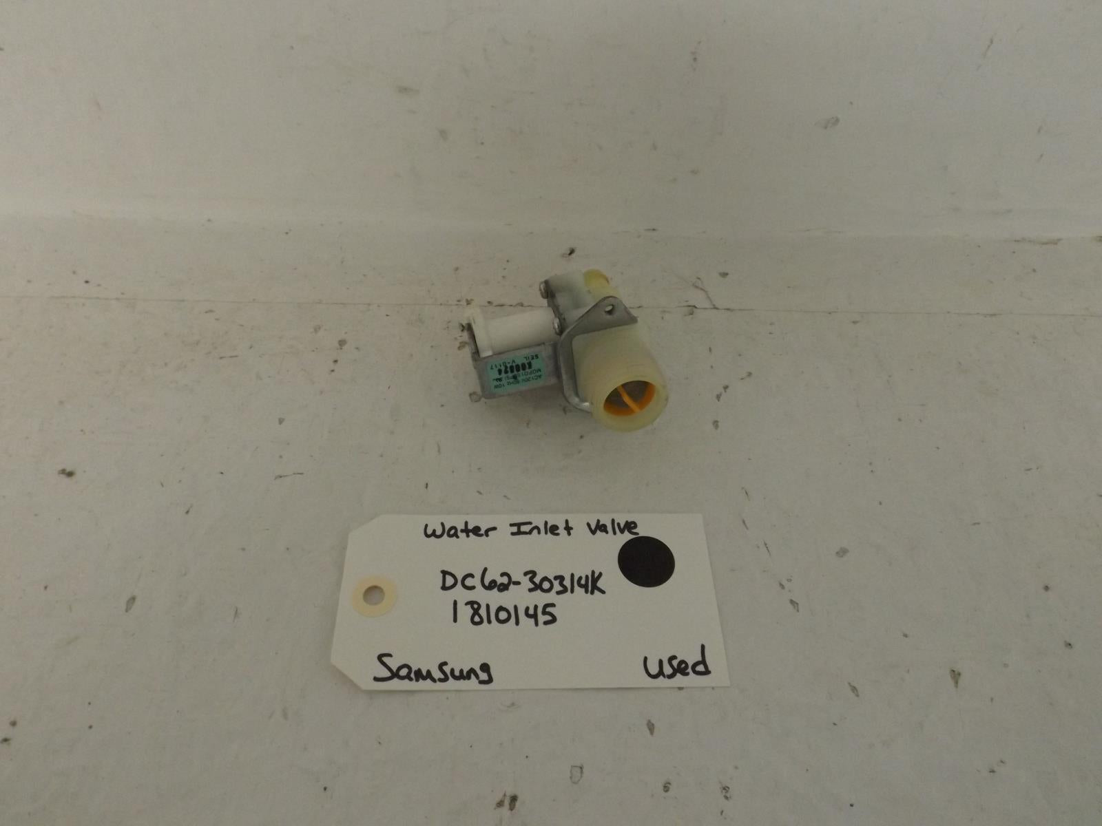 Samsung Washer DC6230314K 1810145 Water Inlet Valve Used Samsung Washer DC6230314K 1810145 Water Inlet Valve Used